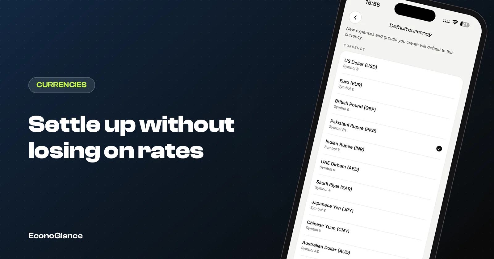 Settling Up Across Currencies Without Losing Money on Rates