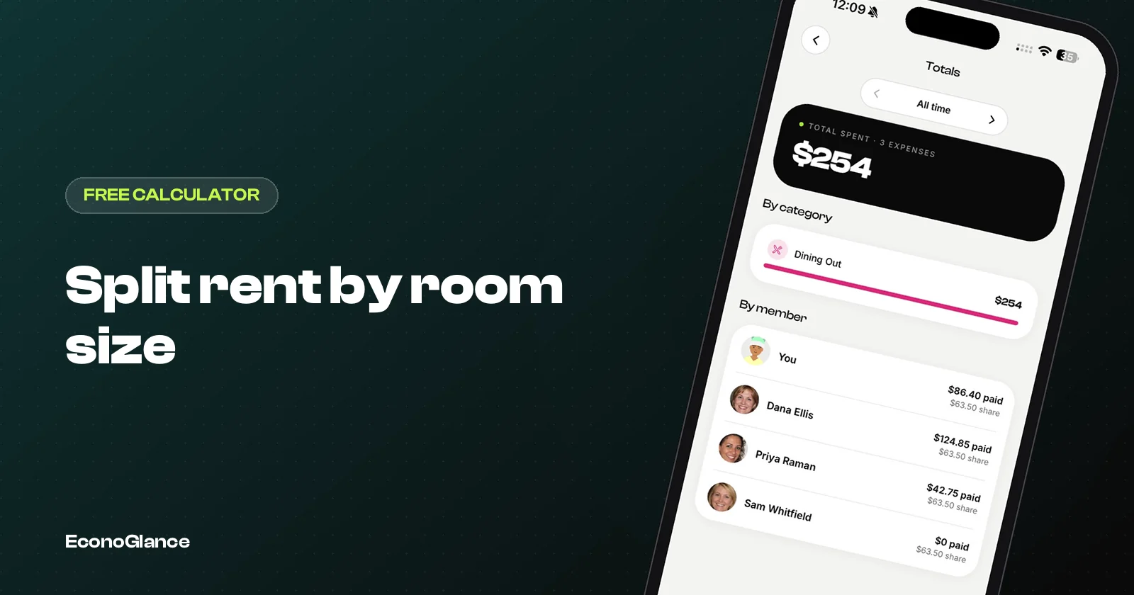 How to Split Rent by Room Size (Free Calculator)