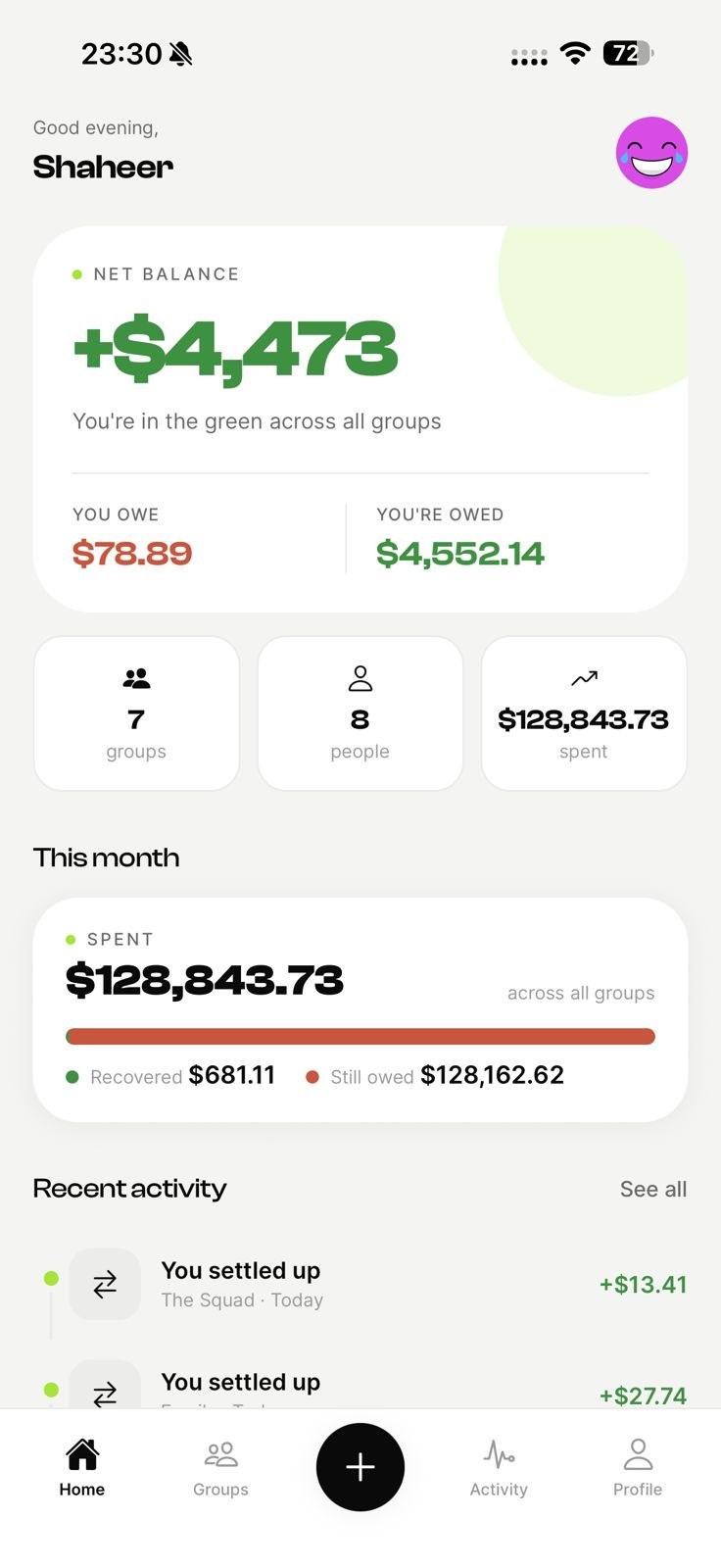 EconoGlance app